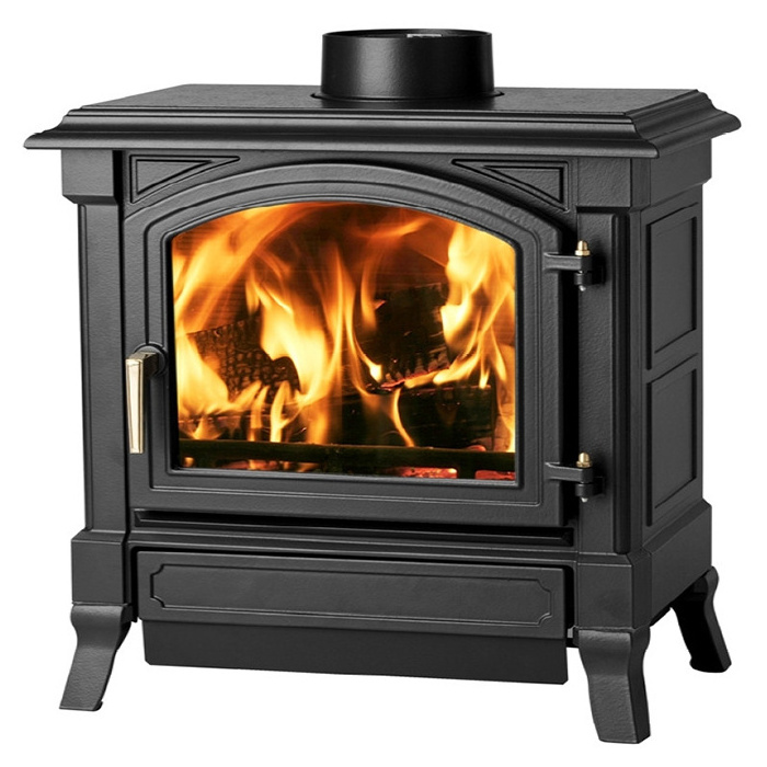 Indoor Household Heating Wood Burning Fireplace Cast Iron Wood Stove