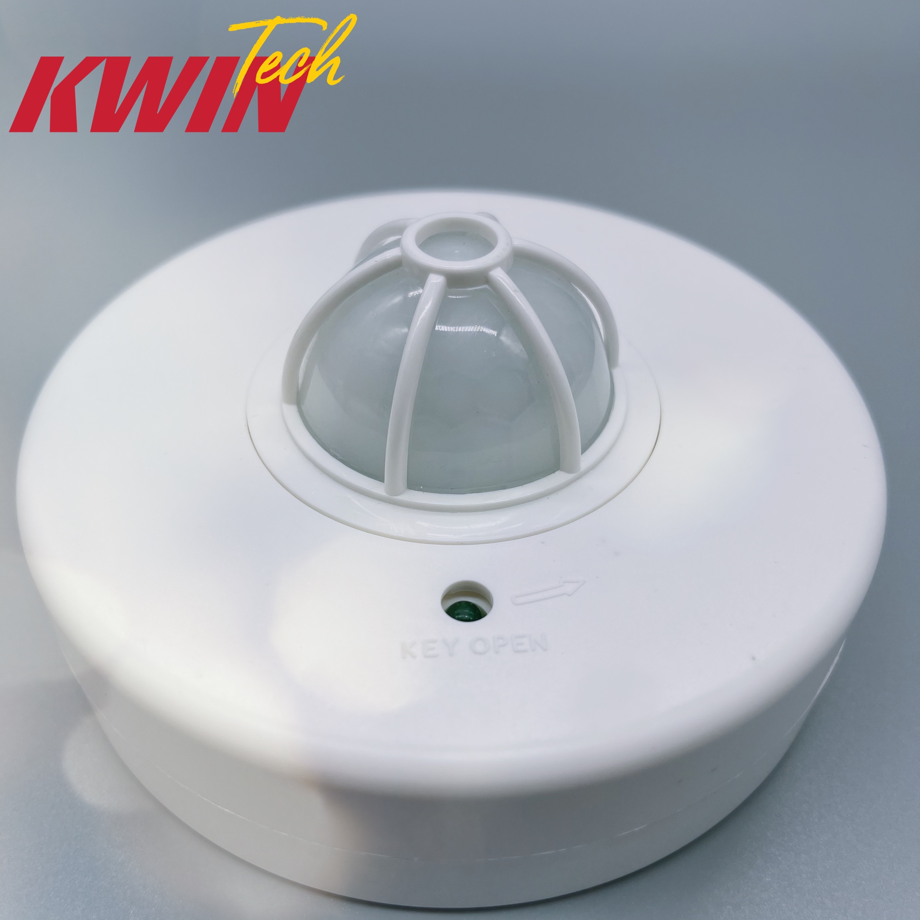 Newest 360 Degree Ceiling Mounted Occupancy Sensor High Sensitivity PIR Motion Sensor Switch with 3 Detectors Time Distance 12M