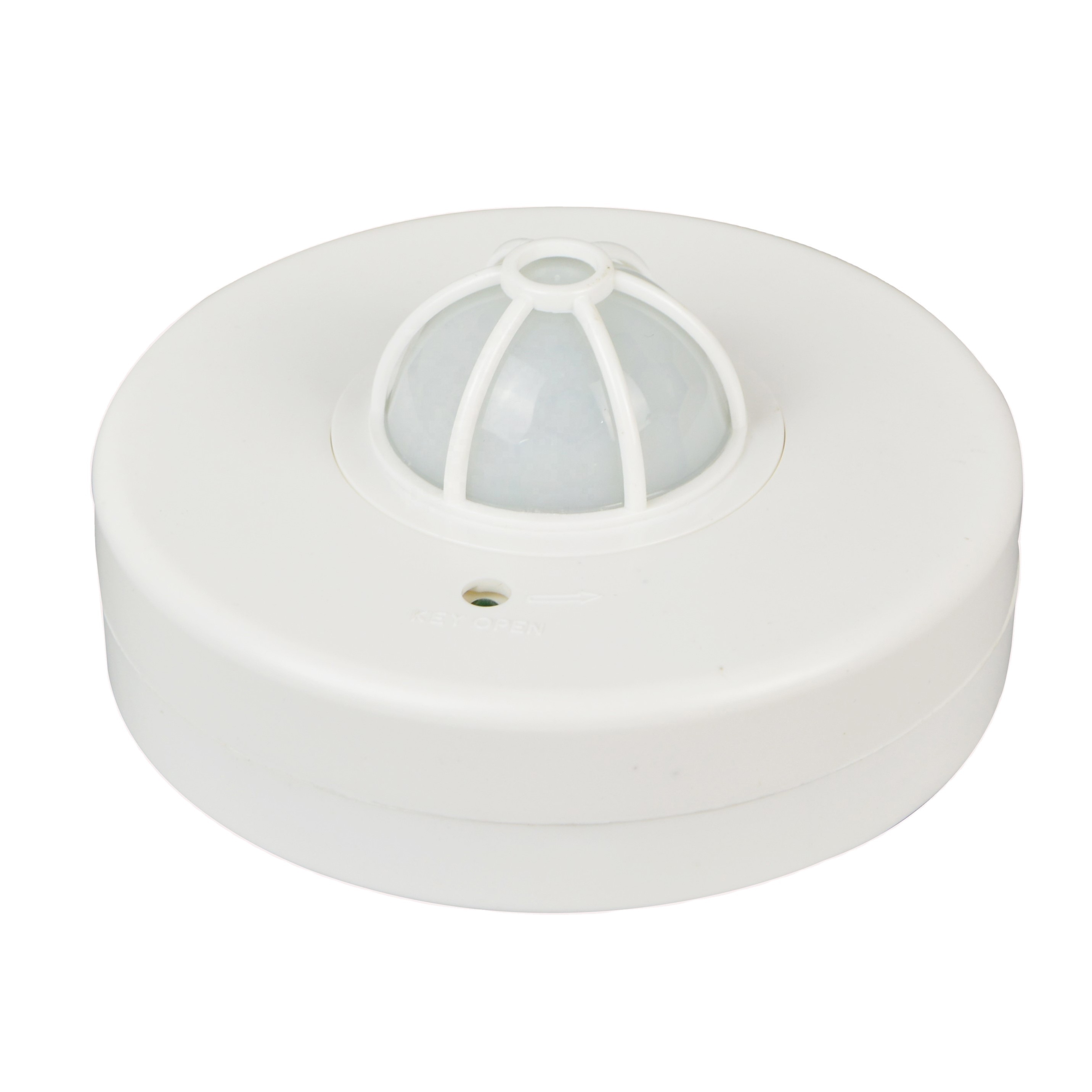 Newest 360 Degree Ceiling Mounted Occupancy Sensor High Sensitivity PIR Motion Sensor Switch with 3 Detectors Time Distance 12M