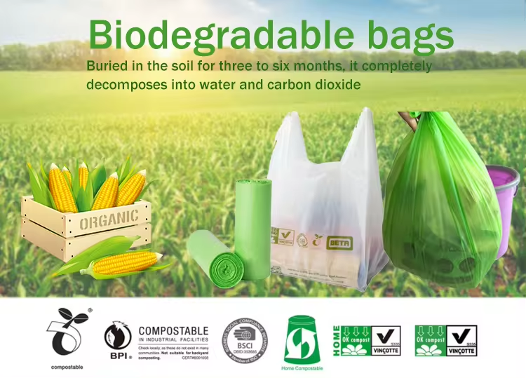 Manufacturer 100% biodegradable Plastic T-Shirt Packaging Bag Thank You T Shirt Plastic Shopping Bags With Your Logo