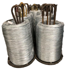 Annealing galvanized steel wire elevator rope hot dipping coating stainless steel wire mesh metal wire for armor fishing net