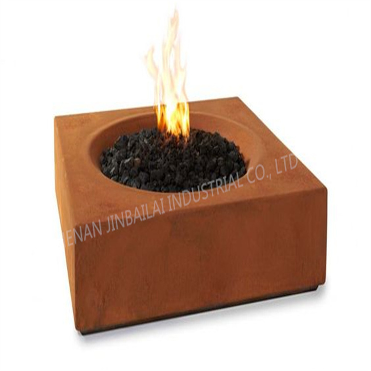 steel square propane patio fire pits outdoor fire pits gas burning square propane fire pit