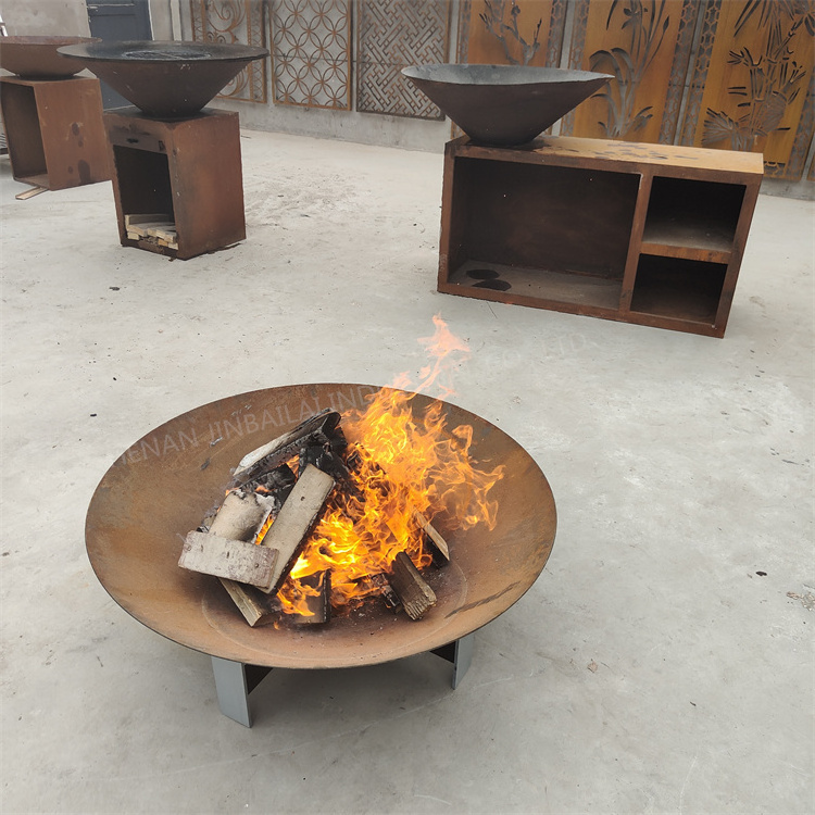 concrete table top fire pit - fire bowl cereamictable top fire pit bowl