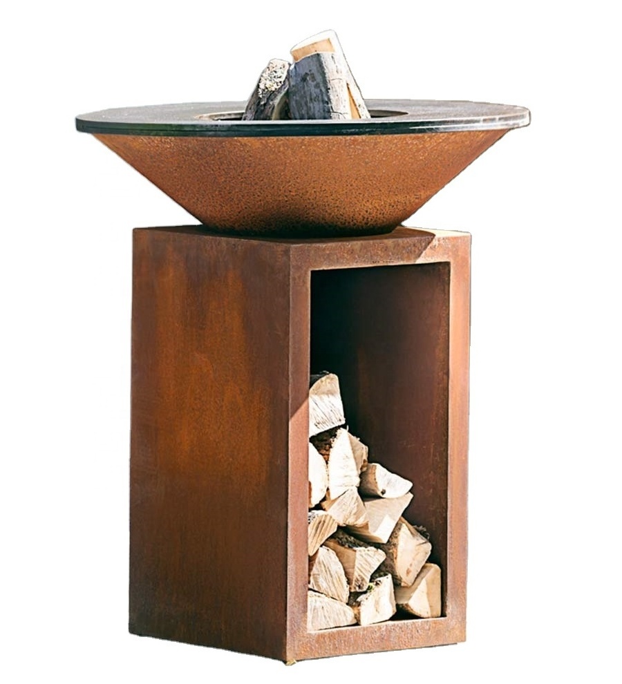 Outdoor Wood Charcoal Fired Barbecue / BBQ / Brazier / Grill