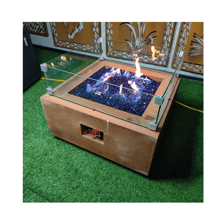 Factory Attractive Price Steel Material 32 inch Garden Fire Pit Gas