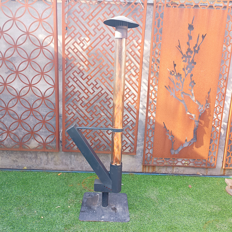 garden small slim wood patio pellet heater modern outdoor patio wood pellet stove