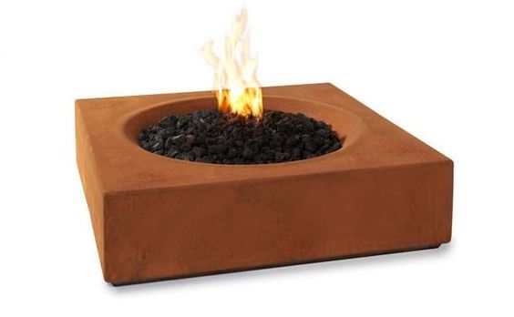 steel square propane patio fire pits outdoor fire pits gas burning square propane fire pit