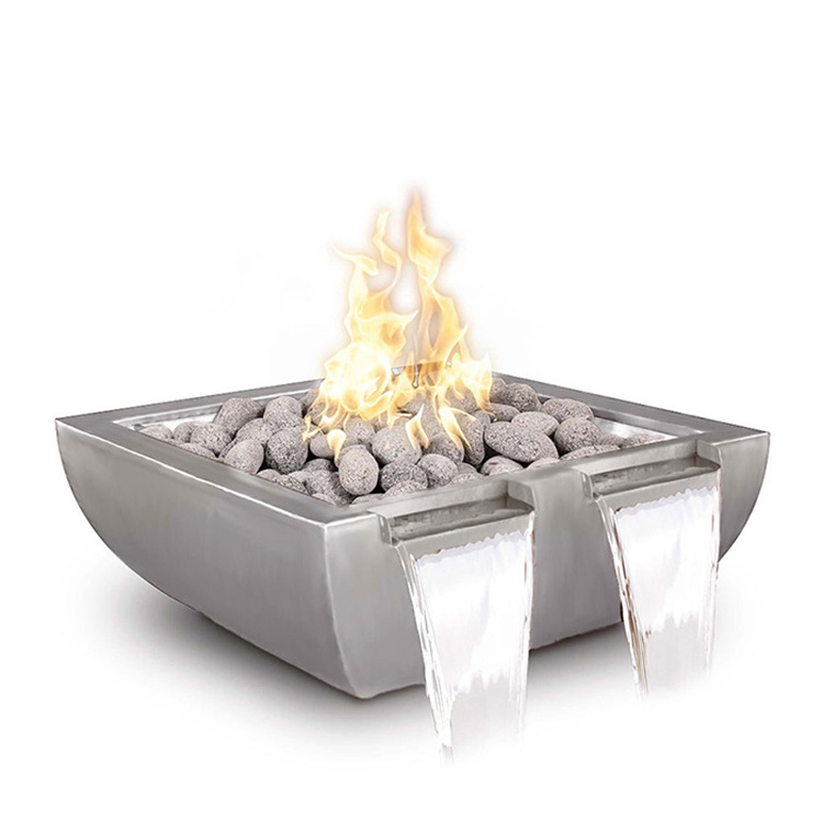 Outdoor  fire pit table customized outdoor patio fire pit pool fire bowl