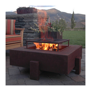 Backyard Garden Firepit Wood Burning Fire Pit Grill Outdoor Fire Place