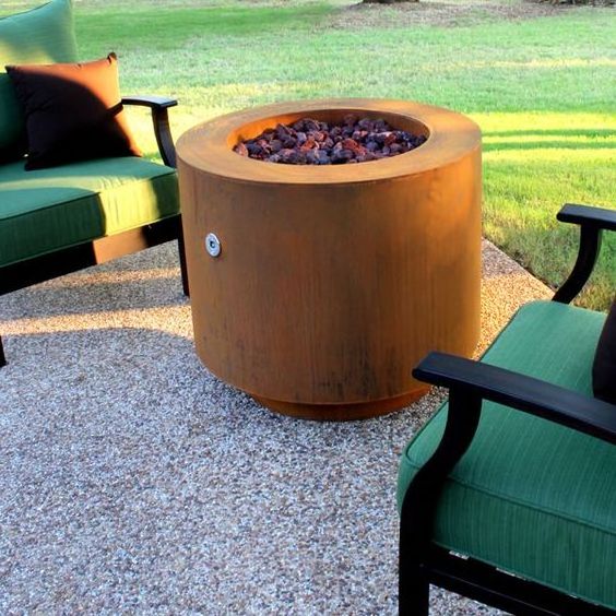 gas outdoor fireplace fire pit gas fire pit garden gas pit fire table