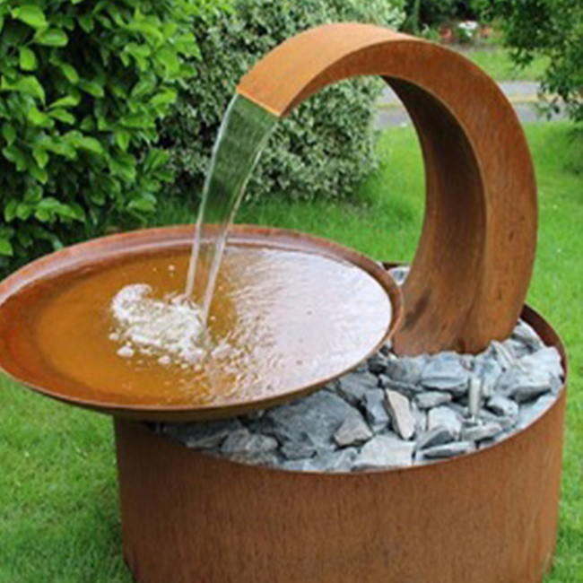 outdoor water rain curtain  metal garden rain curtain water fountains outdoor garden decoration