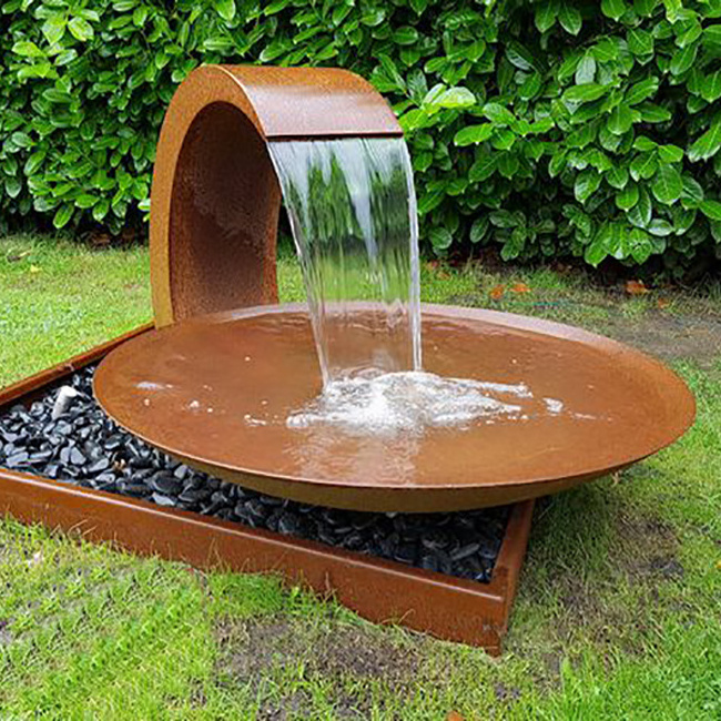 outdoor water rain curtain  metal garden rain curtain water fountains outdoor garden decoration