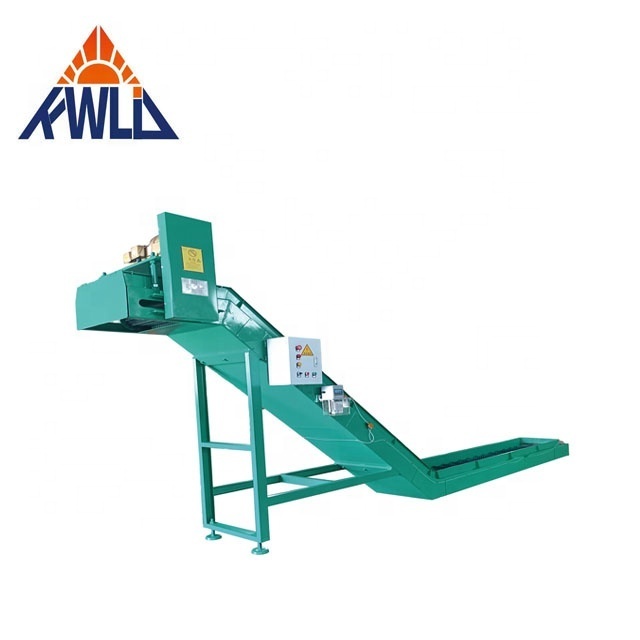 Factory Direct High Quality food industry Assembly Line industrial transfer green skirt belt  Chip Conveyor for cnc machine