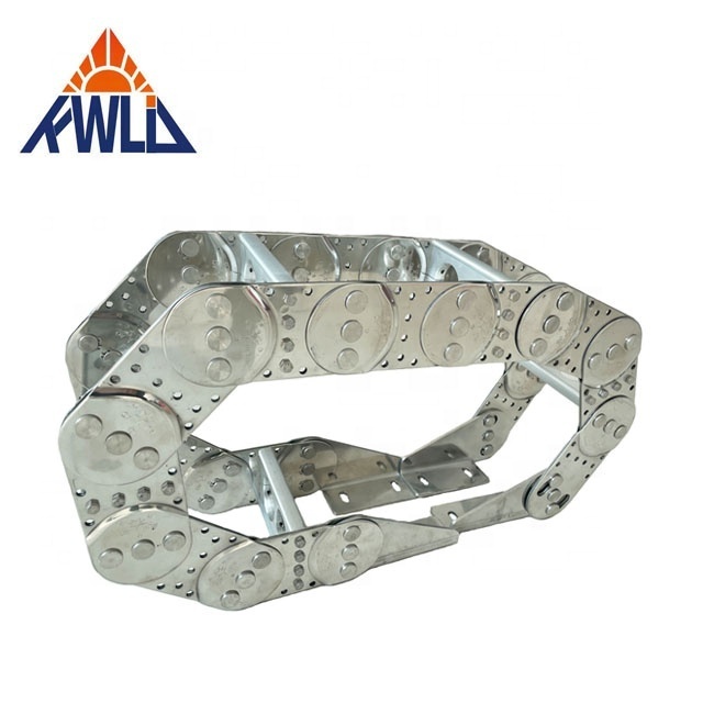 CNC Metal Cable Steel Drag Chain Cable Carriers Stainless Steel Iron Cable Drag Chain