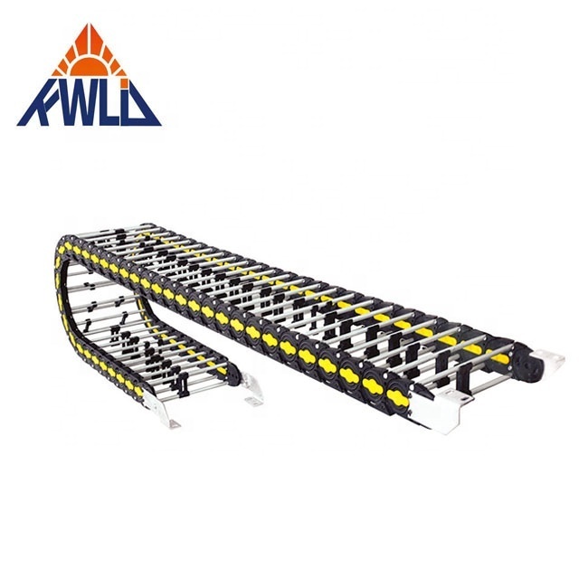 Flexible plastic drag carrier Power track flexible cable chain