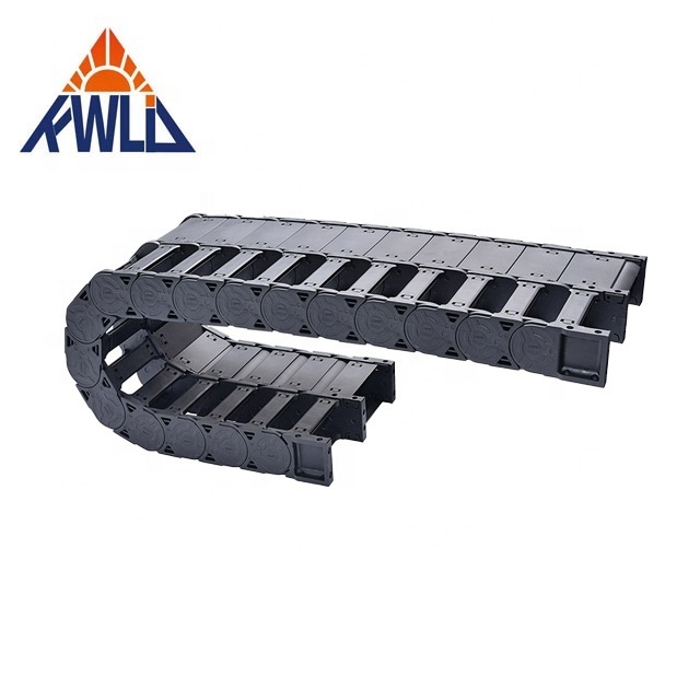 Flexible plastic drag carrier Power track flexible cable chain