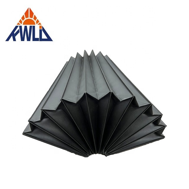 Flexible Plastic Bellow Covers machine accordion dust cover Cnc Roll Up Rubber Shield Dust Cover For Guide Way Grinder