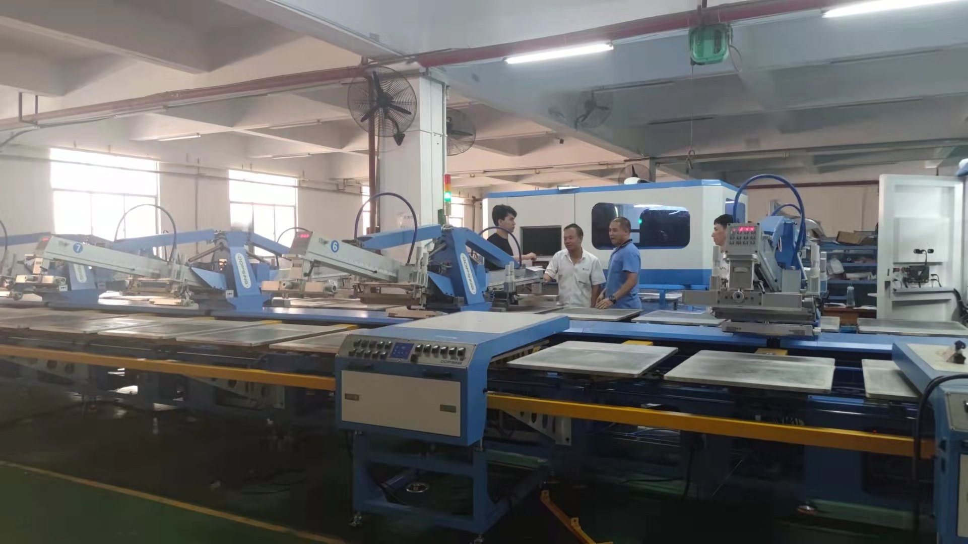 KINWAH(DOPSING) Multi colors Full Auto digital oval screen t shirt printing machine