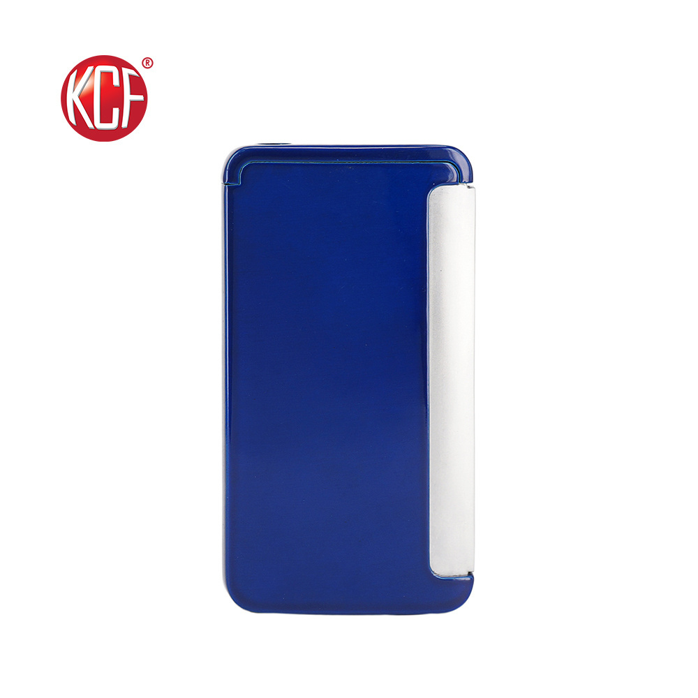 Factory Customized logo Normal Flame Zinc alloy Adjustable Dark Blue Lighter KCF-201