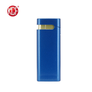 Customized Logo Factory Eco-Friendly Torch Blue Lighter For Aromatherapy Cigarette KCF-211