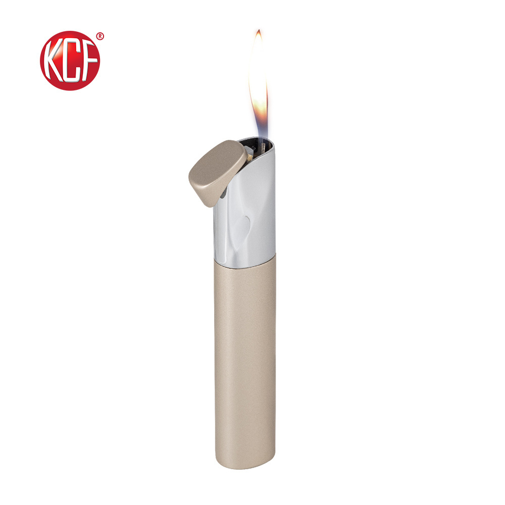 Newest Arrival Popular Refillable Red Lighter For Cigar, Factory, Customized Logo, KCF-550