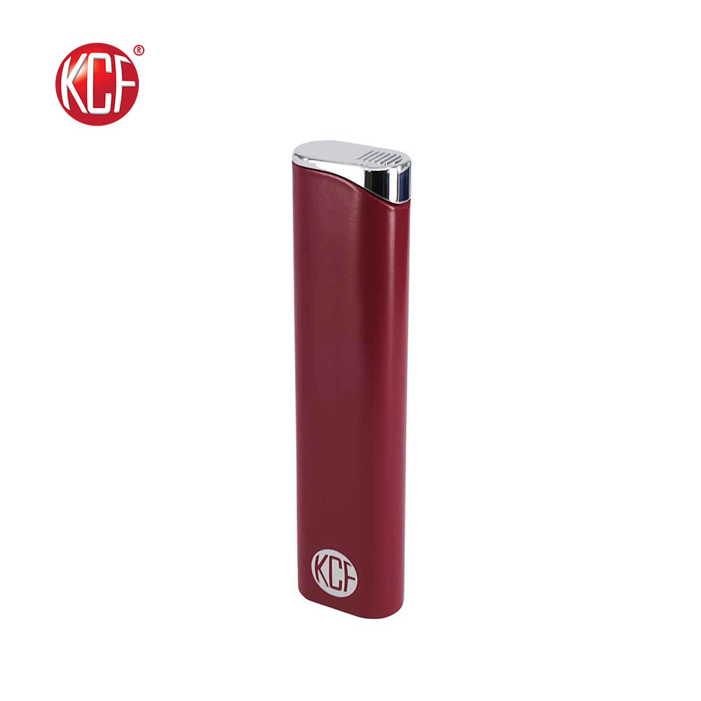 Customized LOGO Factory Cheap Price Durable Inflatable Dark Red Lighter For Gift/ OEM