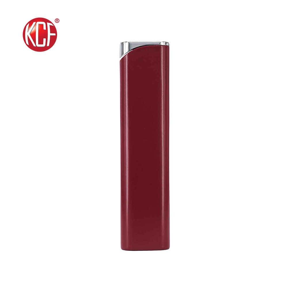 Customized LOGO Factory Cheap Price Durable Inflatable Dark Red Lighter For Gift/ OEM