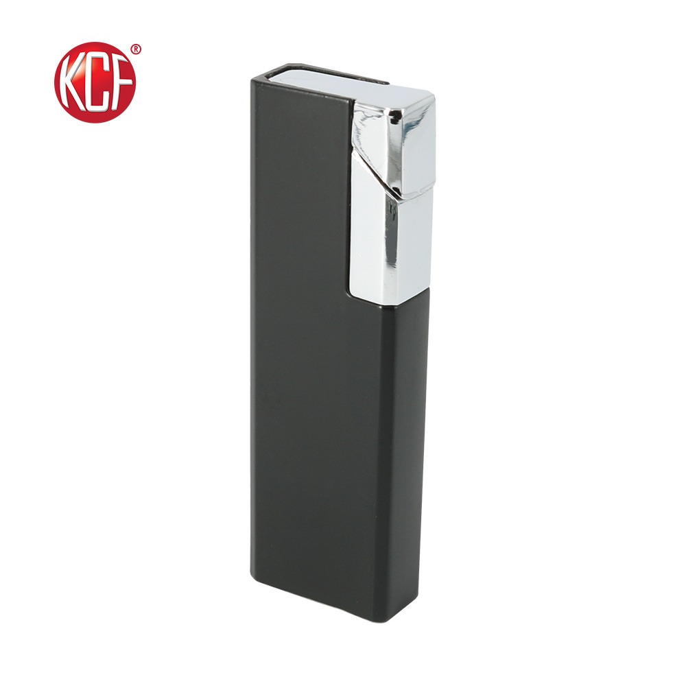 Competitive Price Adjustable Windproof Black Lighter For Smoker