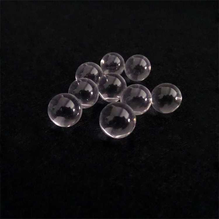 high quality Various sizes of transparent fused silica glass beads