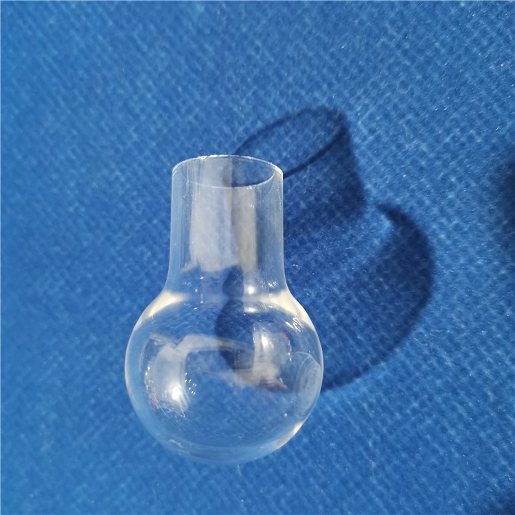 high purify High quality customized Lab bet sample quartz tube clear Hollow quartz ball Blowing quartz tubes