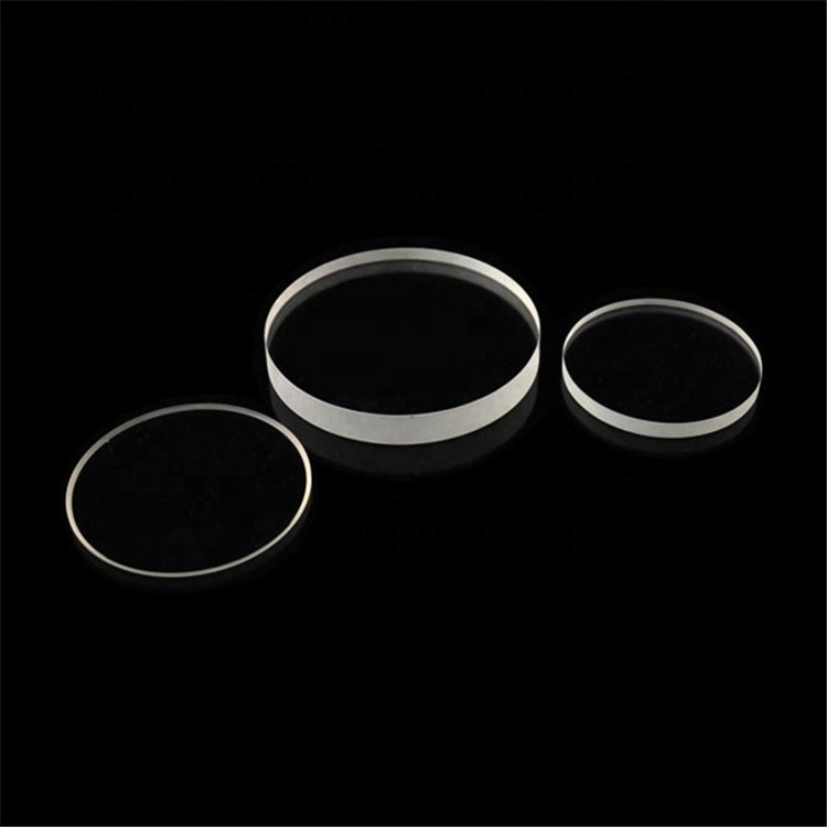 high quality heat resistance optical Clear wafer quartz slices glass round fused quartz plate