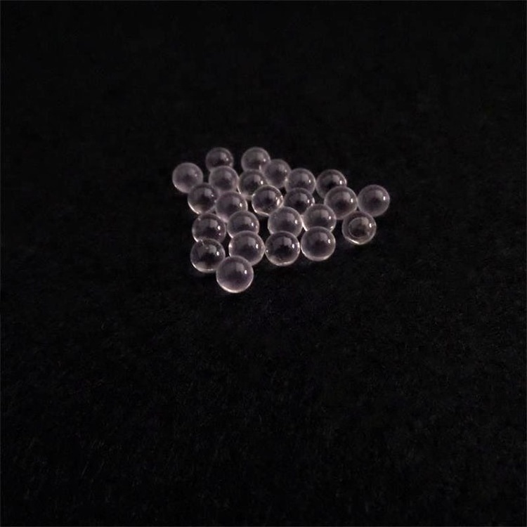 high quality Various sizes of transparent fused silica glass beads