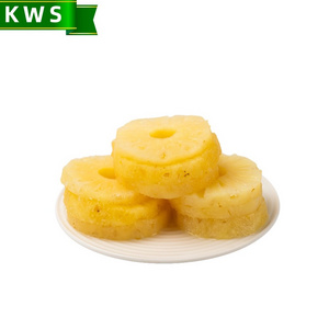 KWS Canned tropical fruit canned pineapple slice in syrup