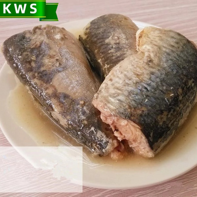 KWS Factory price wholesale canned mackerel fish  in oil