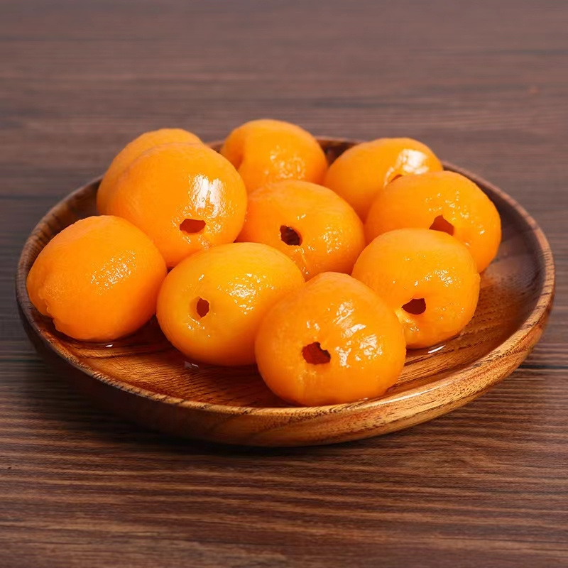 KWS Healthy canned fruits canned loquat in syrup