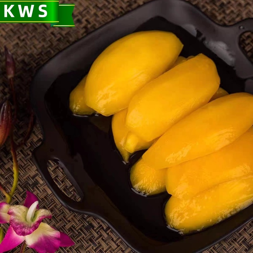 KWS Canned Fruits Canned mango in light syrup