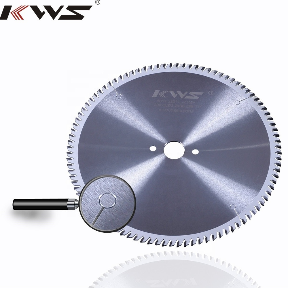 KWS manufacturer universal 250mm TCT circular saw blade for wood cutting tungsten carbide tipped sawmill disc blade