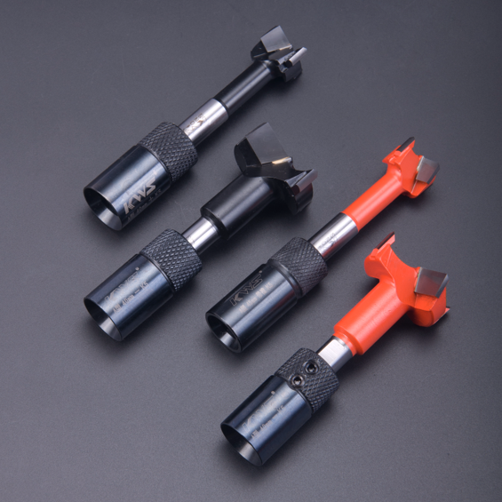 KWS High Quality WoodWorking Adjustable Forstner Power Tools for Smooth Finish Flat Bottomed Holes Hinge Boring Wood Drill Bits