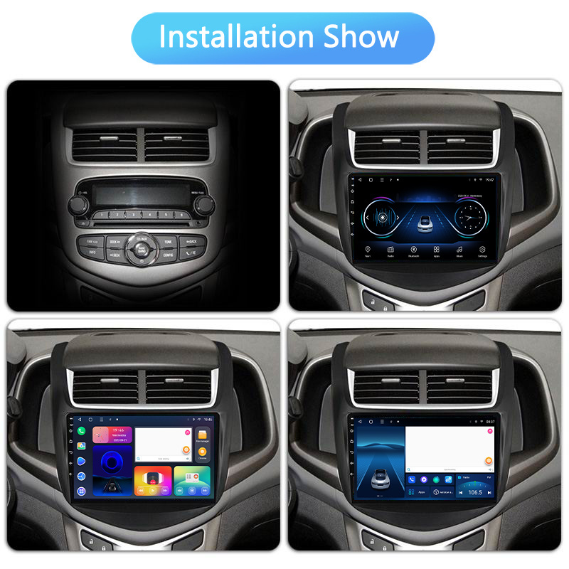 9inch Android Auto Carplay For Chevrolet Aveo 2014-2017 Car radio DVD Multimedia Player GPS Navigation wireless Carplay