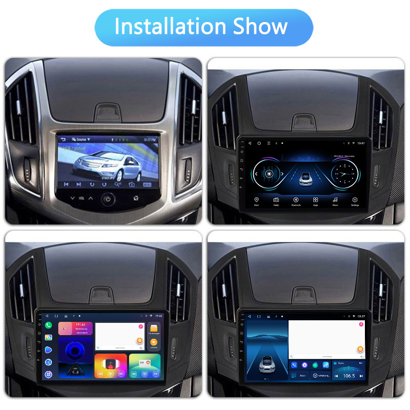 9 Inch Gps Navigation Android Car Dvd Video Multimedia Player for Chevrolet Cruze J300 J308 2012 2013 2014 2015