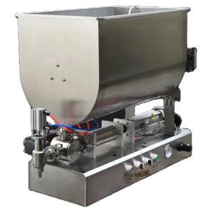 Toothpaste Tube Filling Peanut Filler  Machine Maple Syrup Automatic Can Filler Machine chili paste Mixing  chili sauce filling