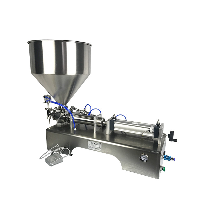 Liquid Soap Thick  Honey Tomato Churros Sauce Cosmetic Cream Paste Filling Machine Tomato Sauce Paste Filling Machine