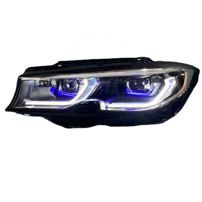 G20 modified laser headlight for BMW 3 series 2018 G28 G20 LED Headlights upgrade to fashion laser version modify headlight