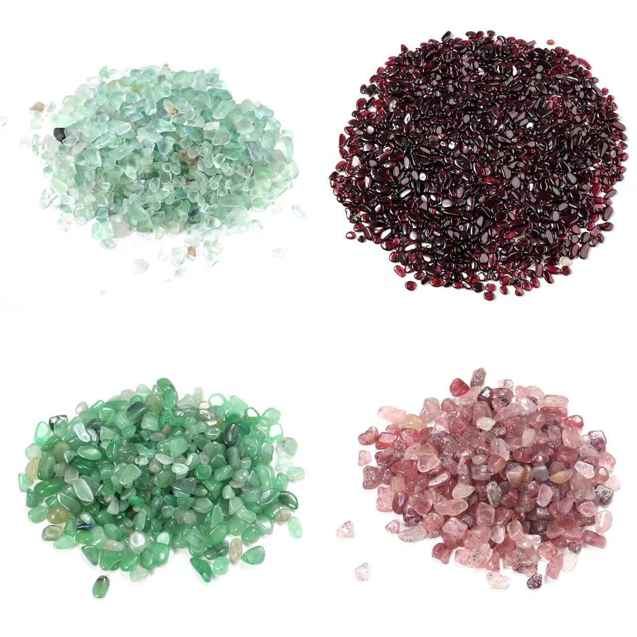 Wholesale Natural Polished Chips Crystal Mixed Bag Material Rough Healing Stone Gravel Crystal Chips