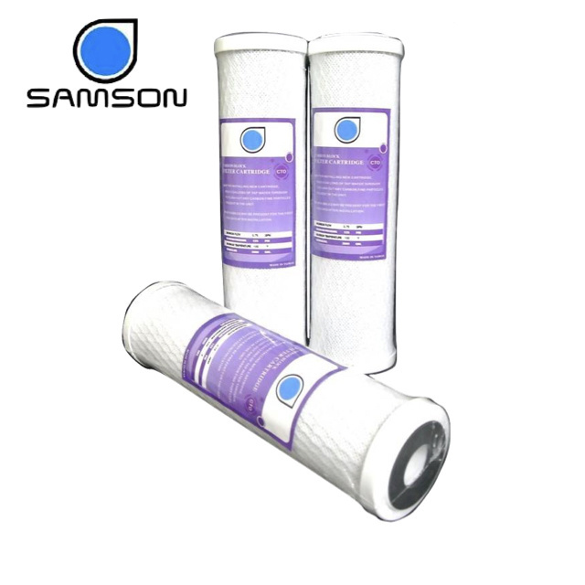 Home Water filtration system water filter replacement - 10 micron CTO filter cartridge -