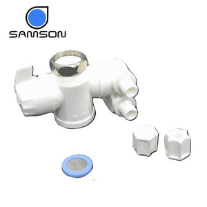 Lead Free PP Two Way Return Diverter Faucet Diverter Valve Water Filters Parts