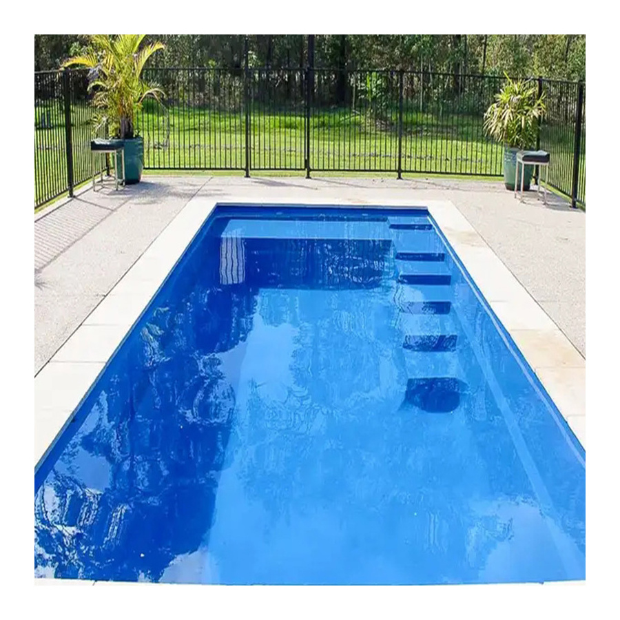 family small size outdoor fiberglass custom swim spa pool design shell piscina above ground inground swimming pool for sales