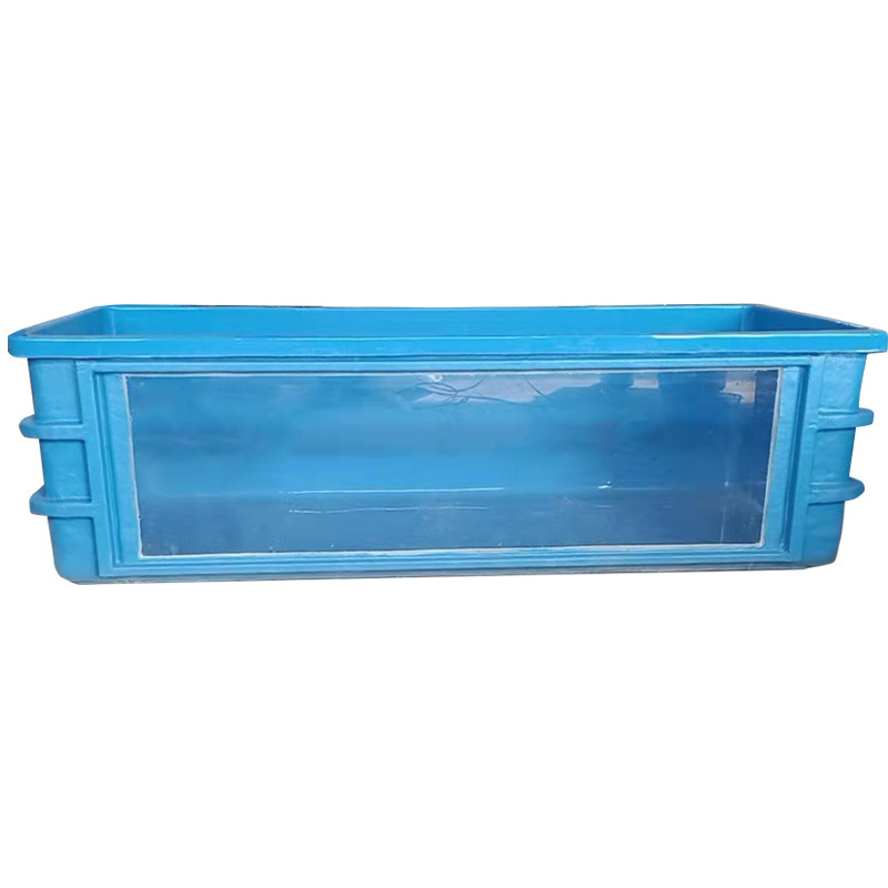 hot sale saltwater large warehouse glass acrylic fiberglass decoration fish aquaculture farming tank aquariums & accessories