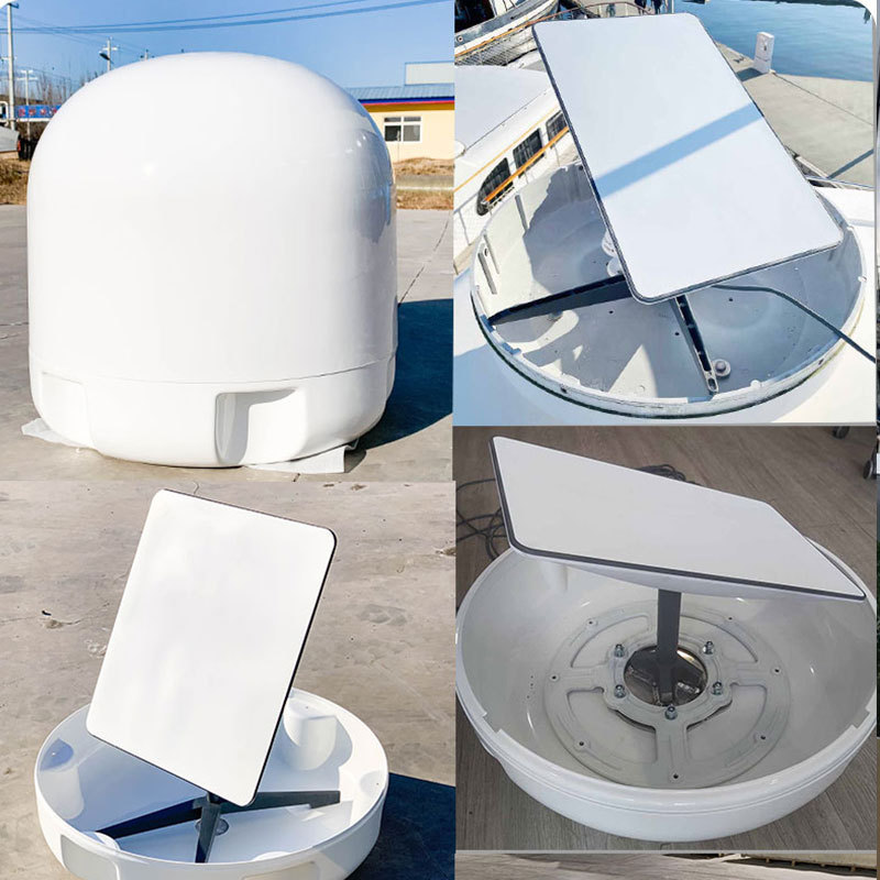 outdoor design fiberglass radio frequency systems 6ft radome boat ship dish 800 x 800 antenna radome shell for starlink