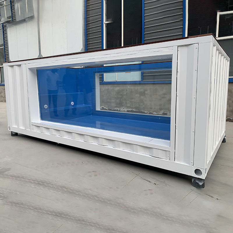 large size 1000 gallon portable frp rectangle container water tanks fiberglass large size aquaculture farming aquarium fish tank